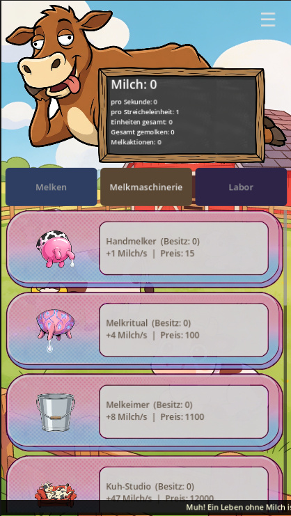Screenshot Milchmelker 1