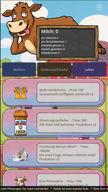 Screenshot Milchmelker 1